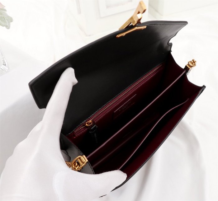 Saint Laurent YSL Womens Bag CASSANDRA Designer Luxury Brand Women Shoulder Messenger Bags with Original Box