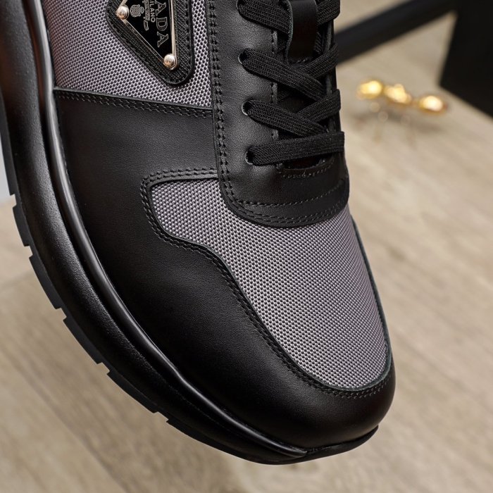 Prada Mens Shoes Sneakers Casual Shoes for Men Luxury Brand Breathable Fashion Sneakers with Original Box