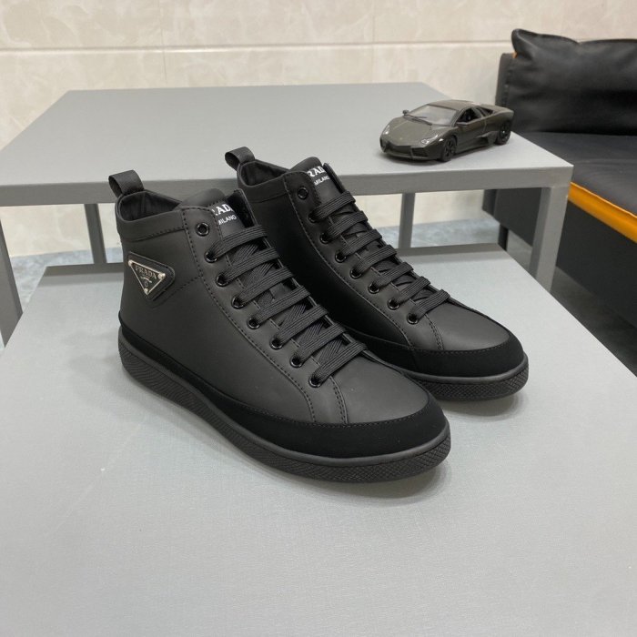 Prada Mens Shoes Sneakers Casual Shoes for Men Luxury Brand Breathable Fashion Sneakers with Original Box