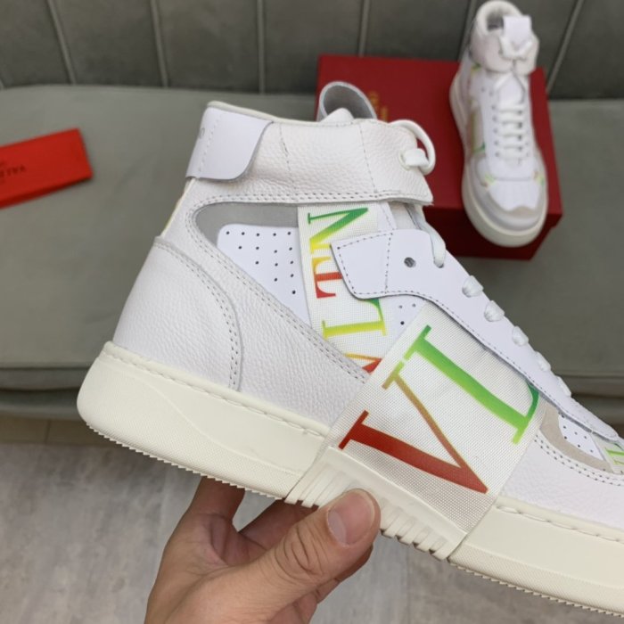 Valentino Men Shoes Fashion Design Luxury Brand Gumboy Sneakers Boots with Original Box