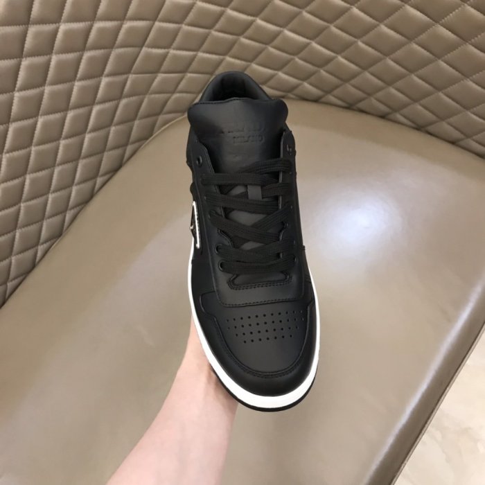 Prada Mens Shoes Sneakers Casual Shoes for Men Luxury Brand Breathable Fashion Sneakers with Original Box