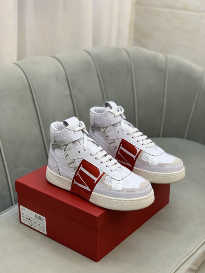 Valentino Men Shoes Fashion Design Luxury Brand Gumboy Sneakers Boots with Original Box