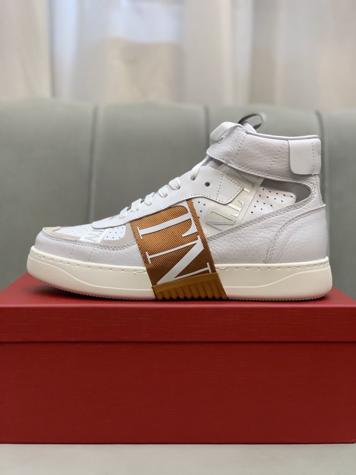 Valentino Men Shoes Fashion Design Luxury Brand Gumboy Sneakers Boots with Original Box