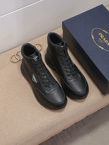 Prada Mens Shoes Sneakers Casual Shoes for Men Luxury Brand Breathable Fashion Sneakers with Original Box