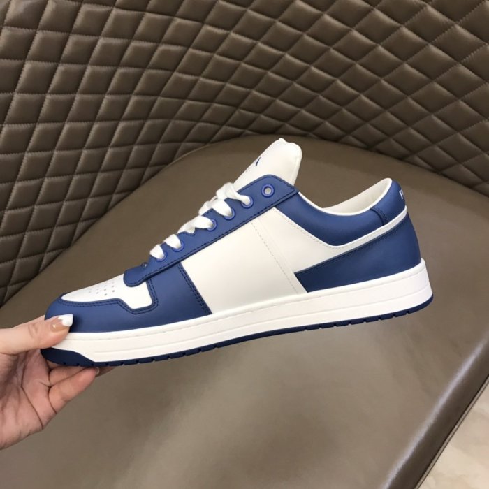 Prada Mens Shoes Sneakers Casual Shoes for Men Luxury Brand Breathable Fashion Sneakers with Original Box