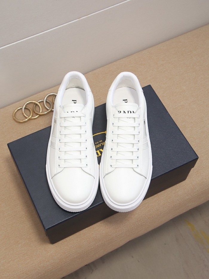 Prada Mens Shoes Sneakers Casual Shoes for Men Luxury Brand Breathable Fashion Sneakers with Original Box
