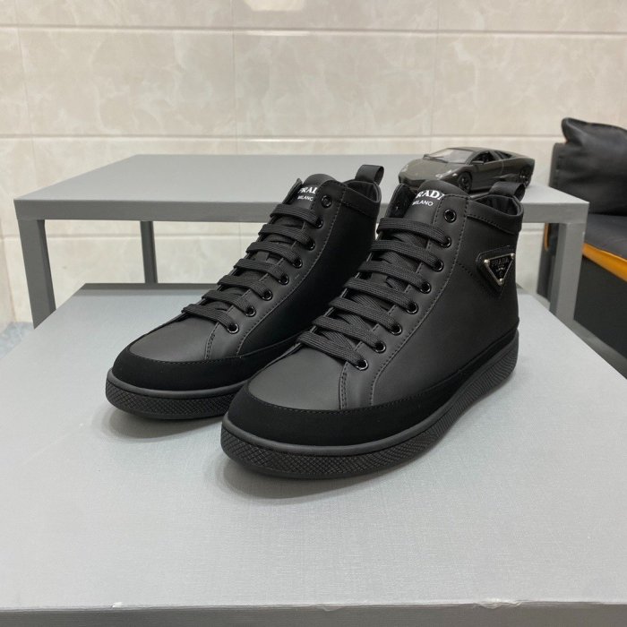 Prada Mens Shoes Sneakers Casual Shoes for Men Luxury Brand Breathable Fashion Sneakers with Original Box