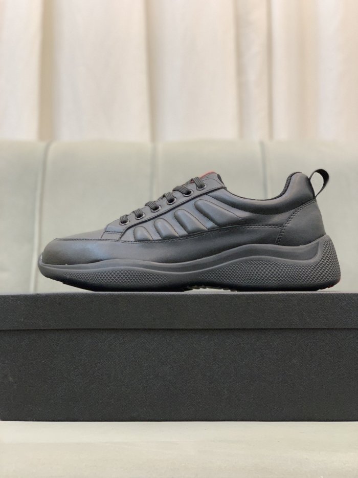 Prada Mens Shoes Sneakers Casual Shoes for Men Luxury Brand Breathable Fashion Sneakers with Original Box