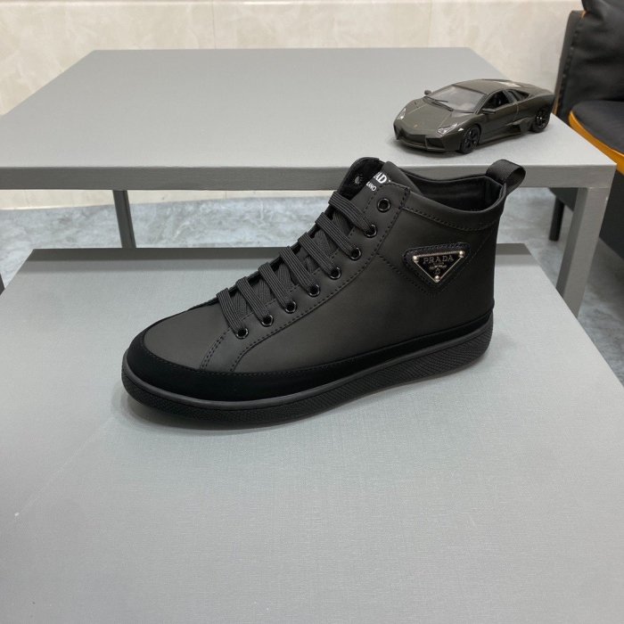 Prada Mens Shoes Sneakers Casual Shoes for Men Luxury Brand Breathable Fashion Sneakers with Original Box