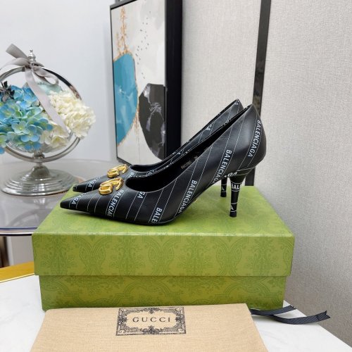 Gucci Womens Shoes Slingback Pumps 8cm Heel Luxury Brand Wedding Fashion Shoes for Women with Original Box