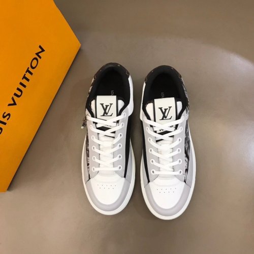 Louis Vuitton Men Shoes Fashion Sneakers Luxury Brand Mens Charlie Sneaker Casual Shoes with Original Box