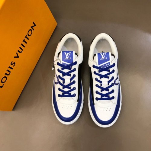 Louis Vuitton Men Shoes Fashion Sneakers Luxury Brand Mens Charlie Sneaker Casual Shoes with Original Box