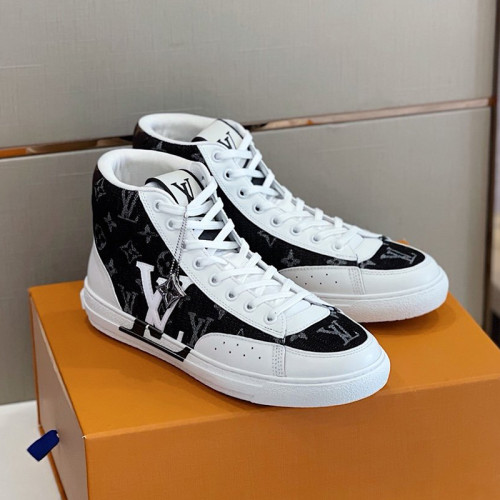 Louis Vuitton Men Shoes Fashion Sneakers Luxury Brand Mens Charlie Sneaker Casual Shoes with Original Box