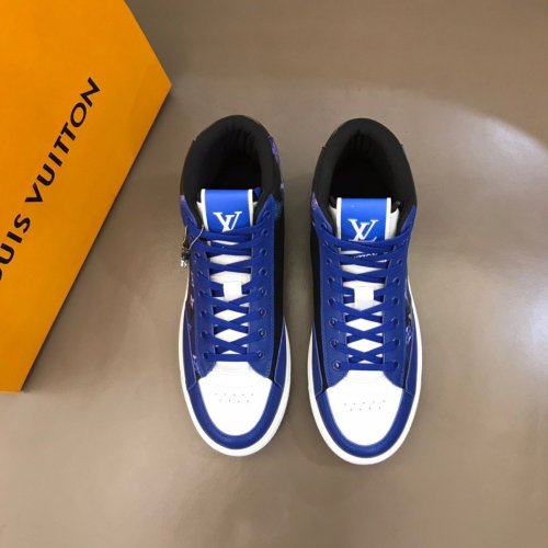Louis Vuitton Men Shoes Fashion Sneakers Luxury Brand Mens Charlie Sneaker Casual Shoes with Original Box