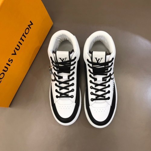 Louis Vuitton Men Shoes Fashion Sneakers Luxury Brand Mens Charlie Sneaker Casual Shoes with Original Box