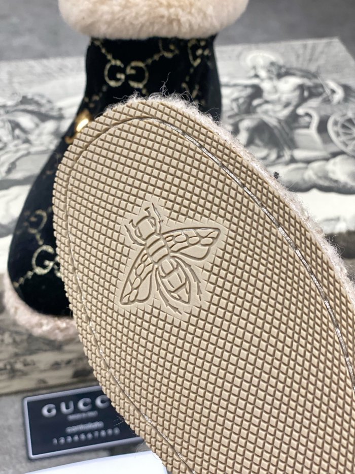 Gucci Womens Shoes Fashion Boots Luxury Brand  Womens Ankle Boots with Original Box