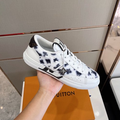 Louis Vuitton Men Shoes Fashion Sneakers Luxury Brand Mens Charlie Sneaker Casual Shoes with Original Box