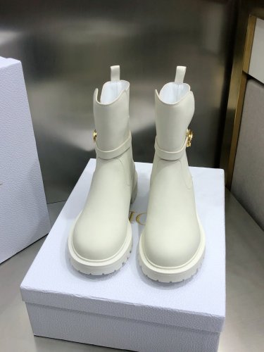 Dior Women Shoes Boots Luxury Brand Design Crusie J’ADIOR 2022sss Ankle Boots Length Fashion Type with Original Box