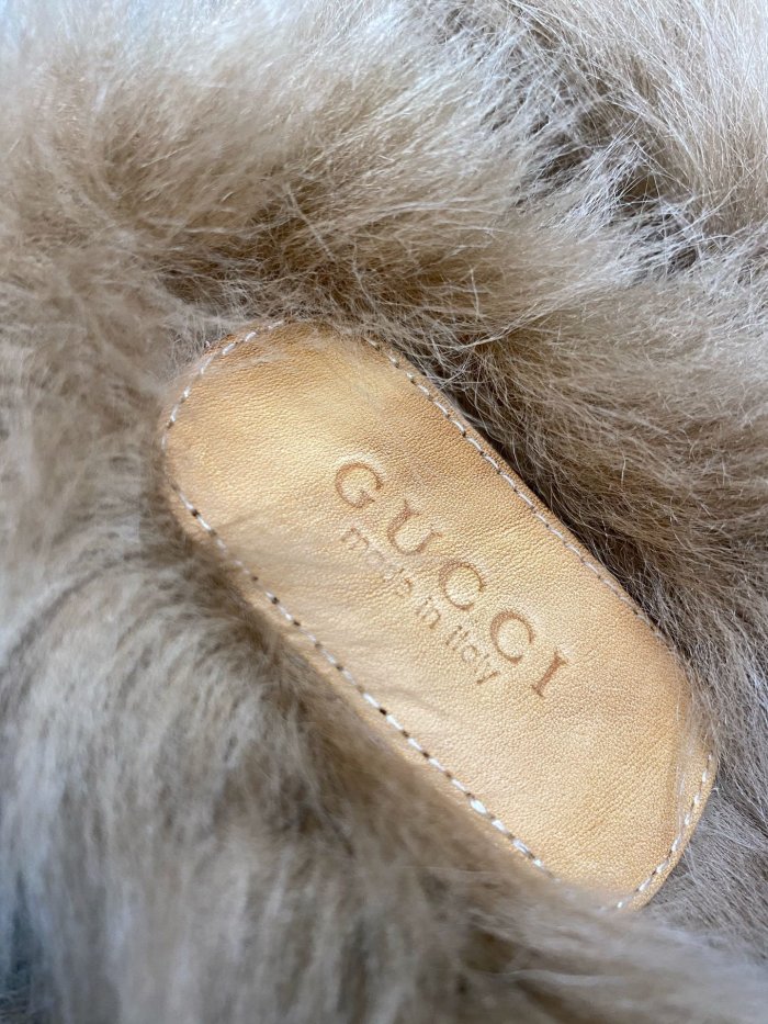 Gucci Womens Shoes Casual Loafers Design Luxury Brand Leather Princetown with Original Box
