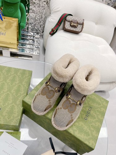 Gucci Womens Shoes Fashion Boots Luxury Brand  Womens Ankle Boots with Original Box