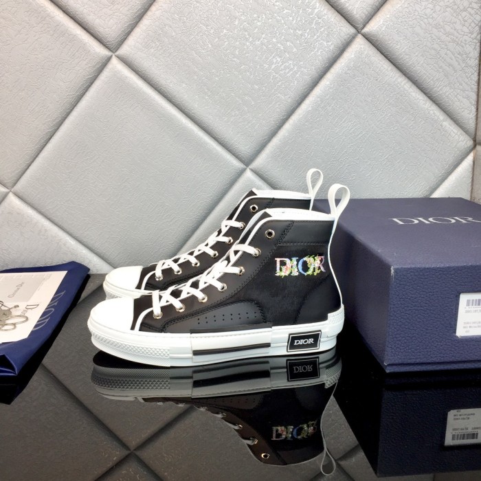 Dior Men Shoes Sneakers Casual Luxury Brand B23 Low-Top Sneaker with Original Box