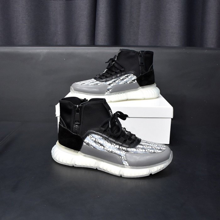 Dior Mens Shoes Sneakers Luxury Brand Breathable Design Casual Shoes for Men with Original Box
