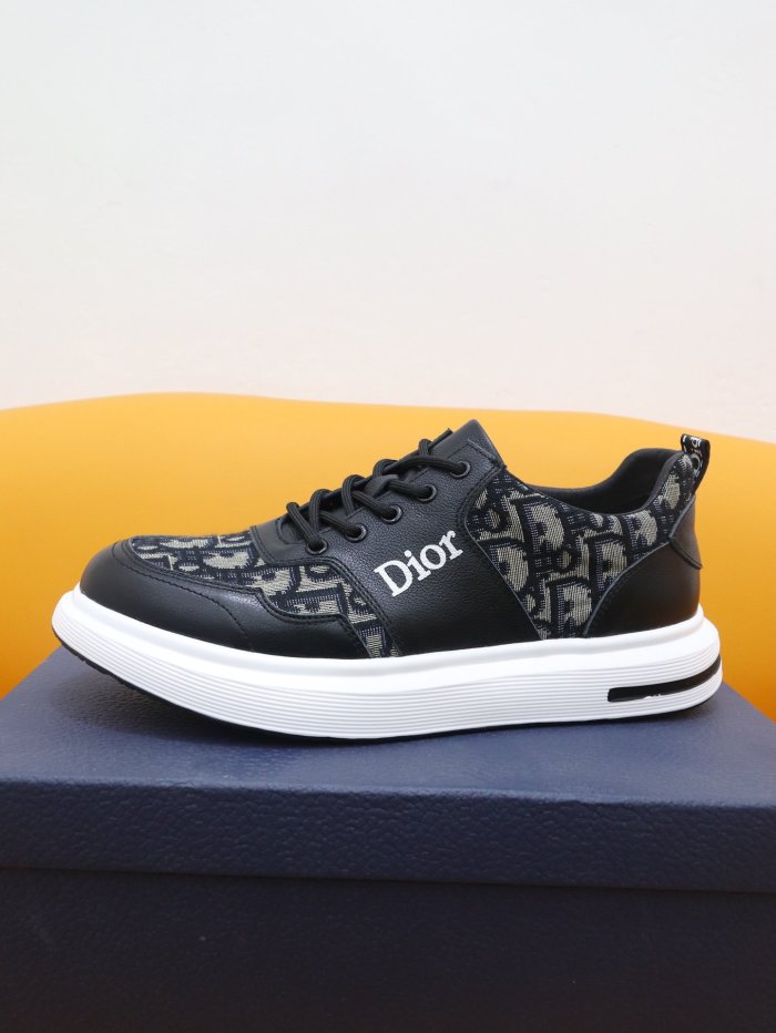 Dior Mens Shoes Sneakers Luxury Brand Breathable Design Casual Shoes for Men with Original Box