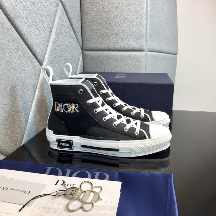 Dior Men Shoes Sneakers Casual Luxury Brand B23 Low-Top Sneaker with Original Box