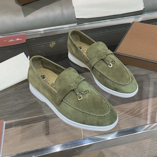 Loro Piana Womens Shoes Loafers Casual Design Luxury Brand Fashion Shoes for Women with Original Box