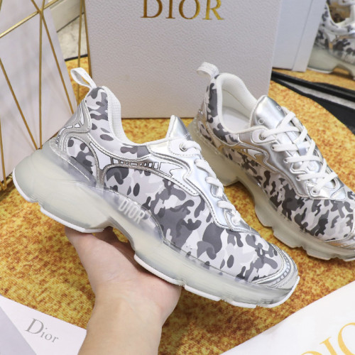 Dior Womens Shoes Sneakers Luxury Brand DIOR VIBE SNEAKER with Original Box Unisex Design Mesh and Technical Fabric