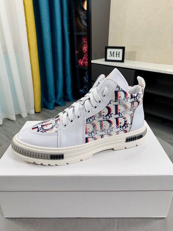 Dior Mens Shoes Sneakers Luxury Brand Breathable Design Casual Shoes for Men with Original Box