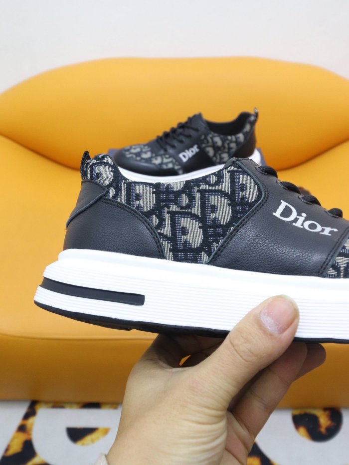 Dior Mens Shoes Sneakers Luxury Brand Breathable Design Casual Shoes for Men with Original Box