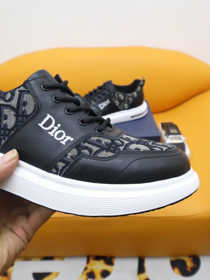 Dior Mens Shoes Sneakers Luxury Brand Breathable Design Casual Shoes for Men with Original Box