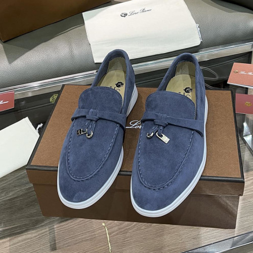 Loro Piana Womens Shoes Loafers Casual Design Luxury Brand Fashion Shoes for Women with Original Box