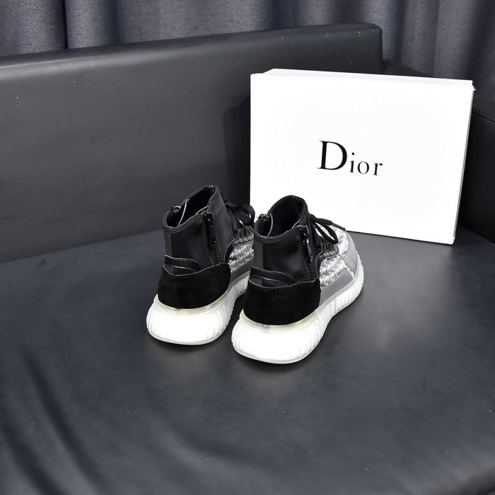 Dior Mens Shoes Sneakers Luxury Brand Breathable Design Casual Shoes for Men with Original Box