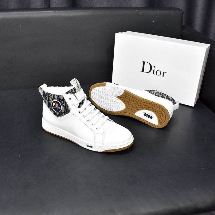 Dior Mens Shoes Sneakers Luxury Brand Breathable Design Casual Shoes for Men with Original Box