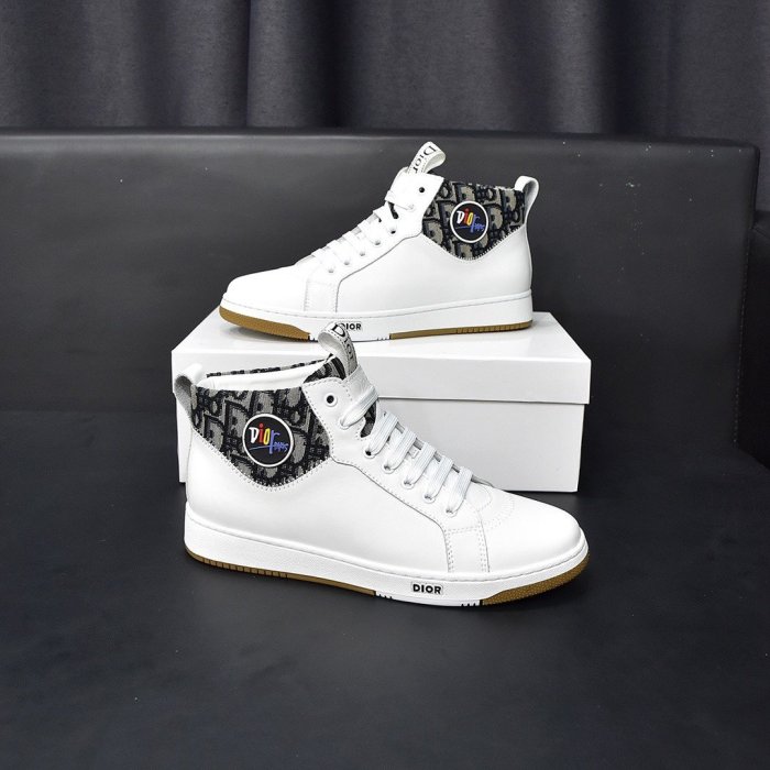 Dior Mens Shoes Sneakers Luxury Brand Breathable Design Casual Shoes for Men with Original Box
