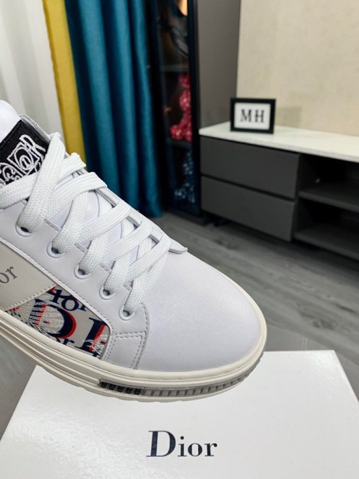 Dior Mens Shoes Sneakers Luxury Brand Breathable Design Casual Shoes for Men with Original Box