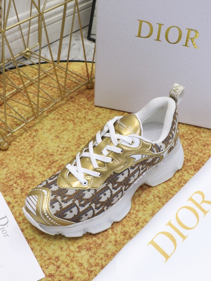 Dior Womens Shoes Sneakers Luxury Brand DIOR VIBE SNEAKER with Original Box Unisex Design Mesh and Technical Fabric