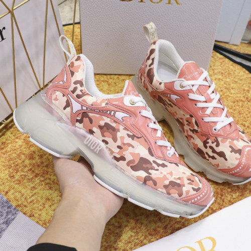 Dior Womens Shoes Sneakers Luxury Brand DIOR VIBE SNEAKER with Original Box Unisex Design Mesh and Technical Fabric