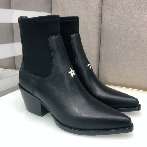 Dior Women Shoes Boots Luxury Brand Design Dior Trial Ankle Boots Length Fashion Type with Original Box