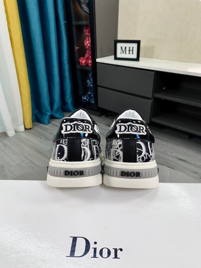 Dior Mens Shoes Sneakers Luxury Brand Breathable Design Casual Shoes for Men with Original Box