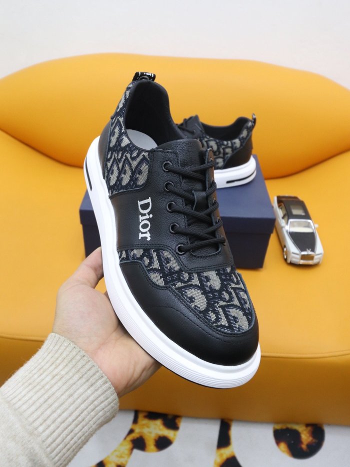 Dior Mens Shoes Sneakers Luxury Brand Breathable Design Casual Shoes for Men with Original Box