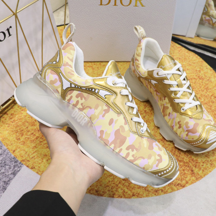 Dior Womens Shoes Sneakers Luxury Brand DIOR VIBE SNEAKER with Original Box Unisex Design Mesh and Technical Fabric