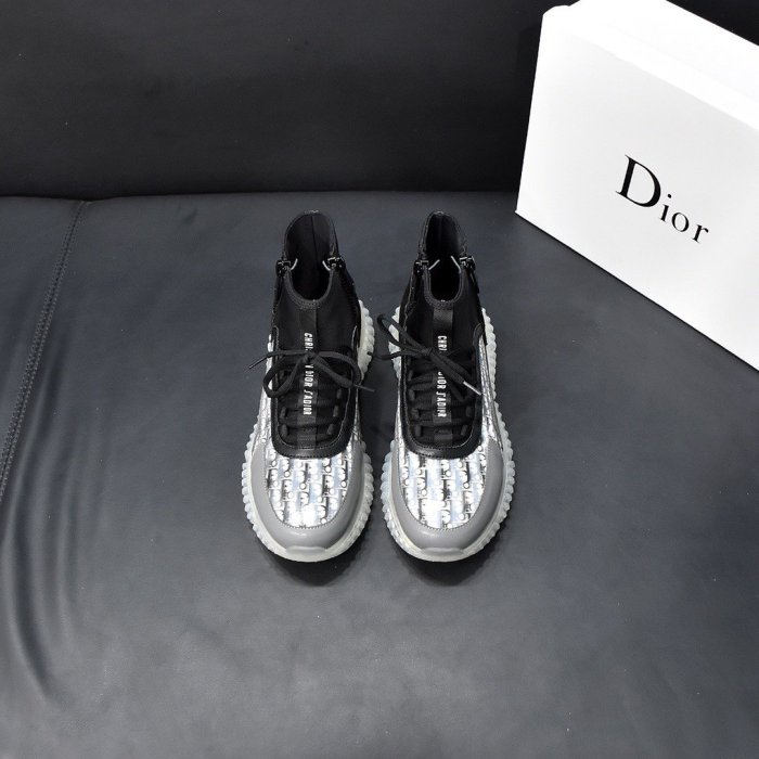 Dior Mens Shoes Sneakers Luxury Brand Breathable Design Casual Shoes for Men with Original Box
