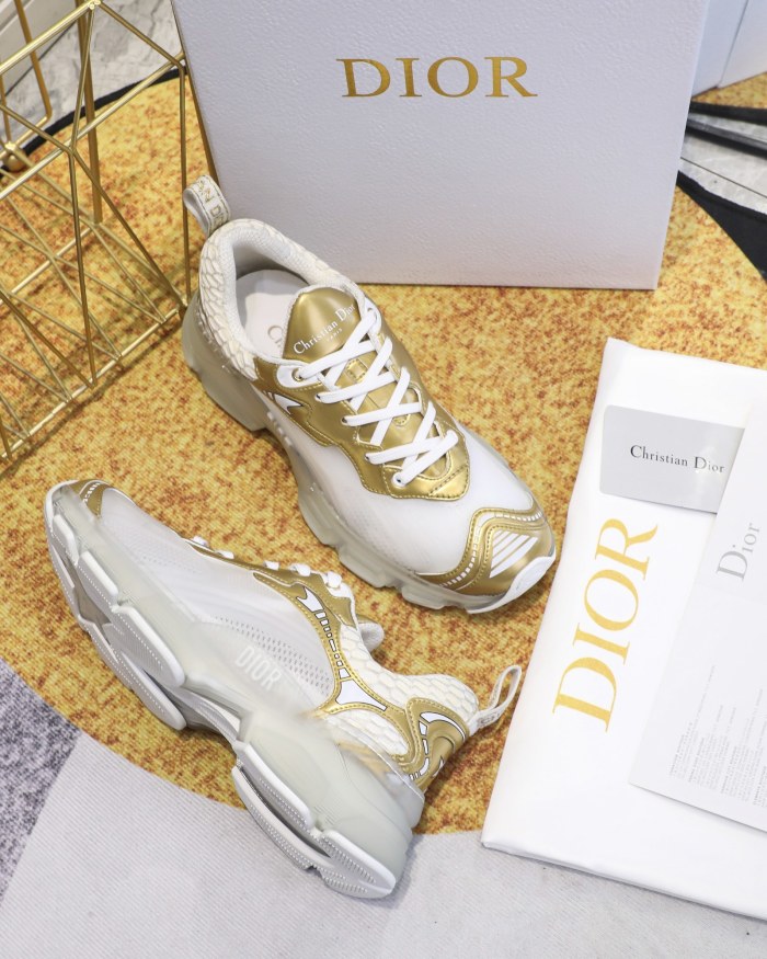 Dior Womens Shoes Sneakers Luxury Brand DIOR VIBE SNEAKER with Original Box Unisex Design Mesh and Technical Fabric