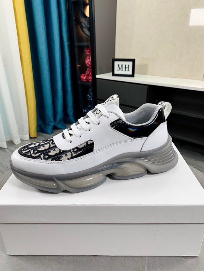 Dior Mens Shoes Sneakers Luxury Brand Breathable Design Casual Shoes for Men with Original Box
