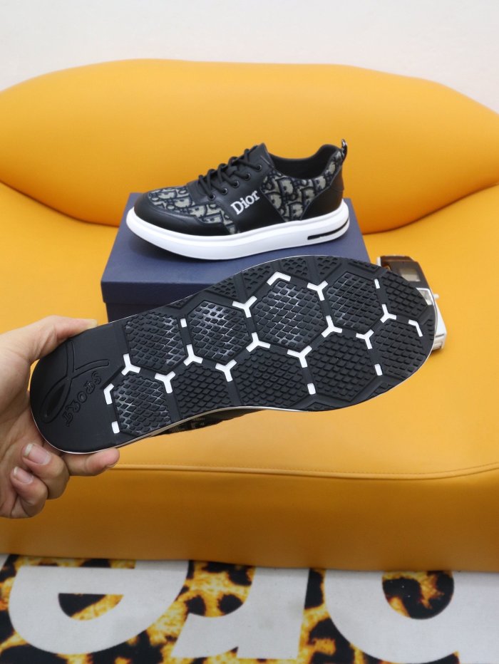 Dior Mens Shoes Sneakers Luxury Brand Breathable Design Casual Shoes for Men with Original Box