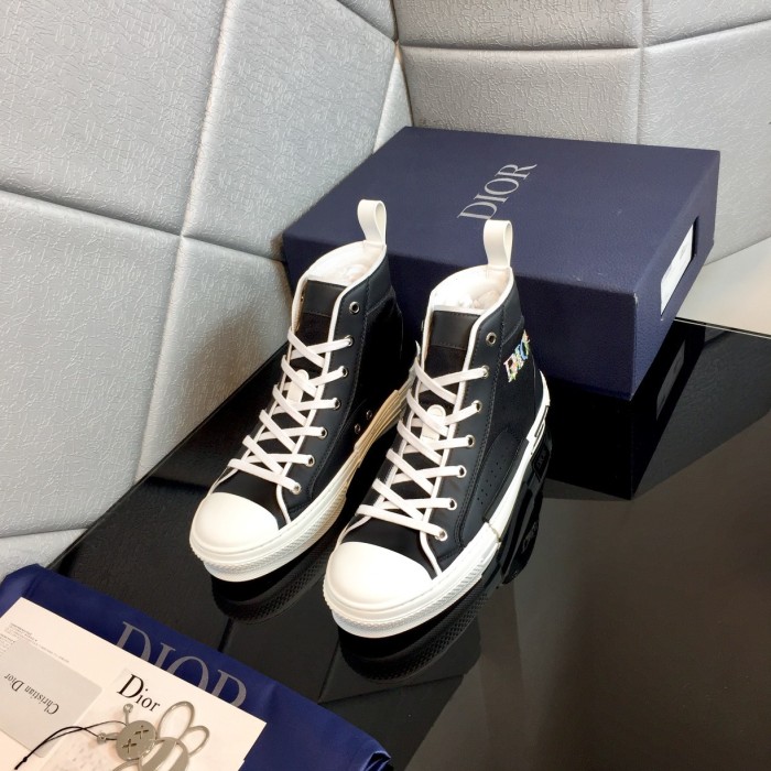 Dior Men Shoes Sneakers Casual Luxury Brand B23 Low-Top Sneaker with Original Box