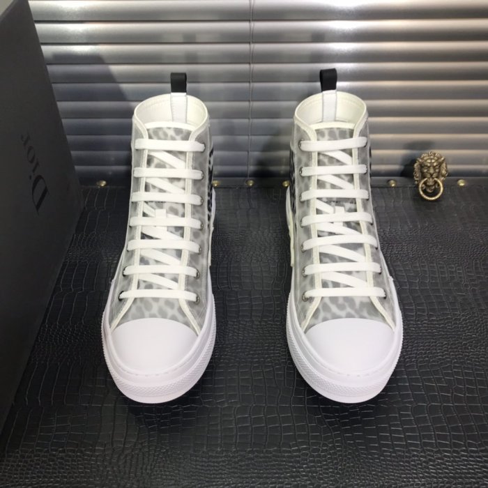 Dior Men Shoes Sneakers Casual Luxury Brand B23 Low-Top Sneaker with Original Box
